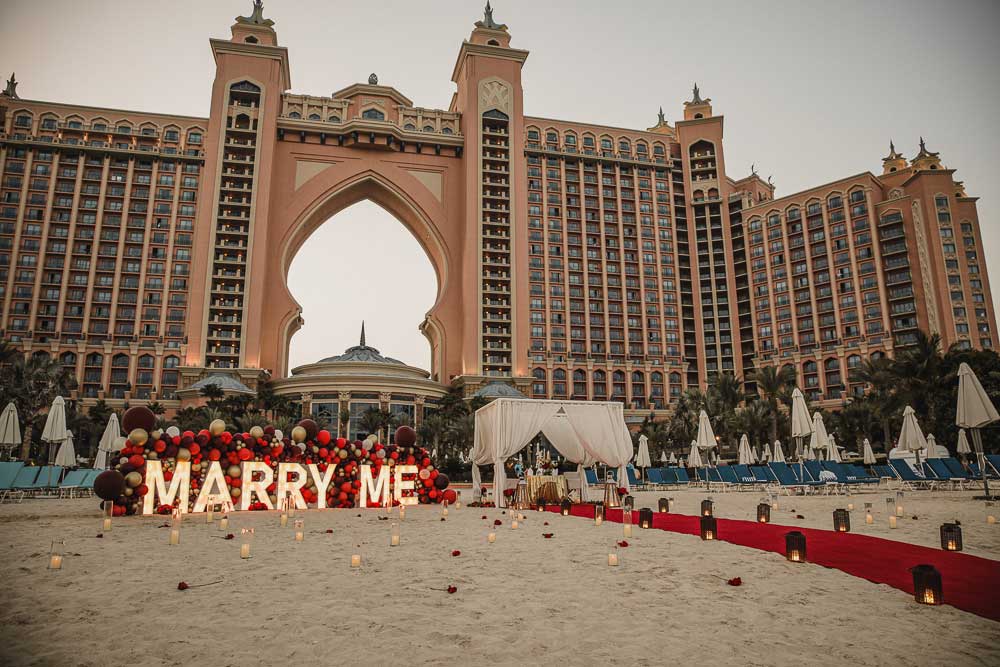 propose in Dubai
