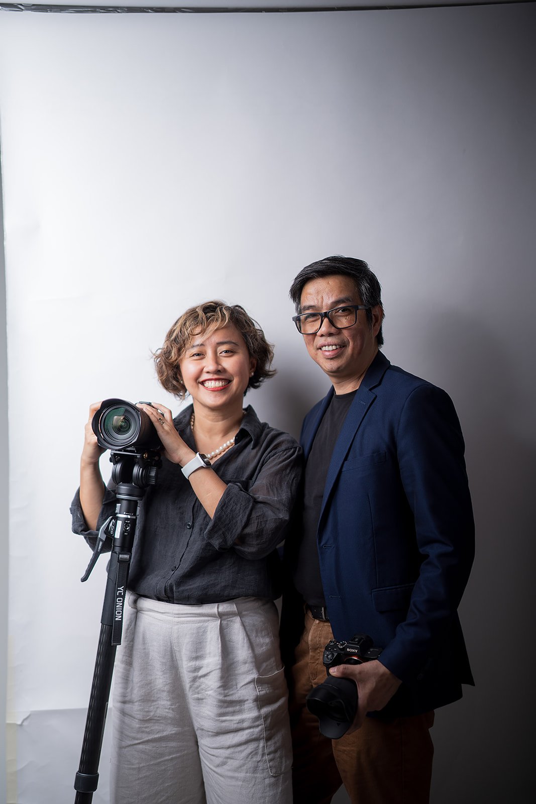 Melon and Arish, founders of The Melrish Studio